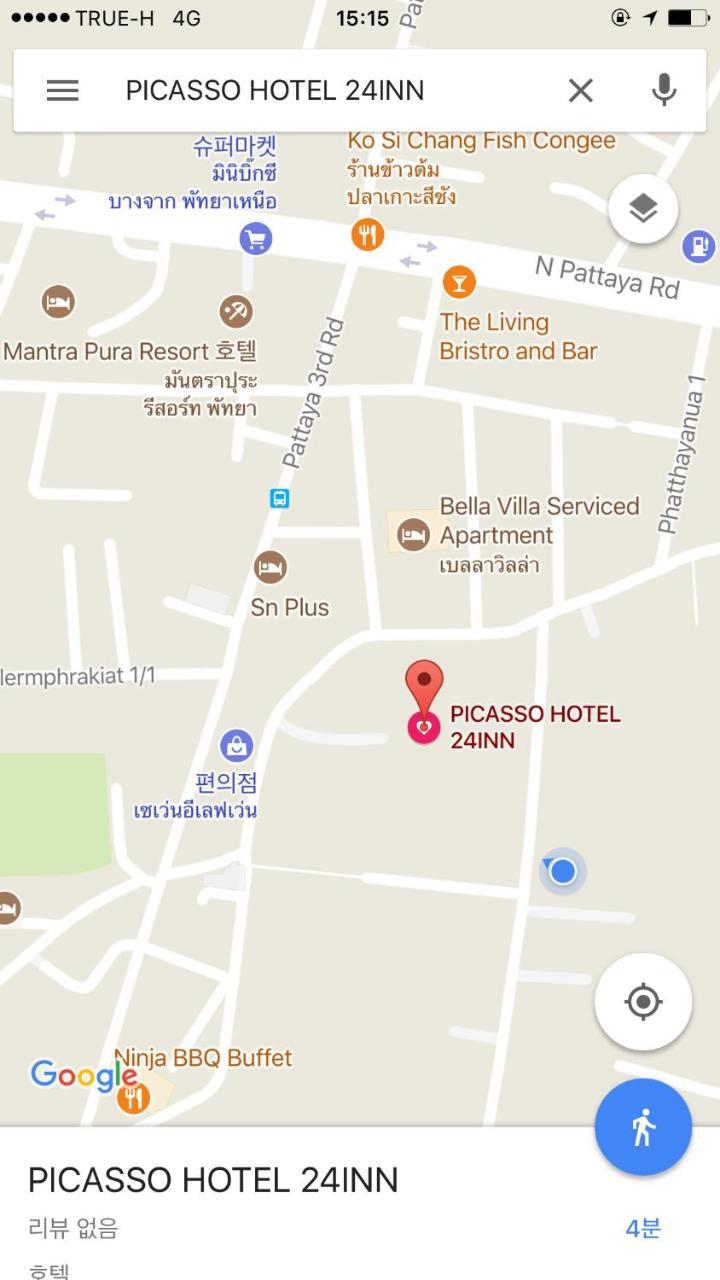 Motel Picasso Pattaya Exterior foto